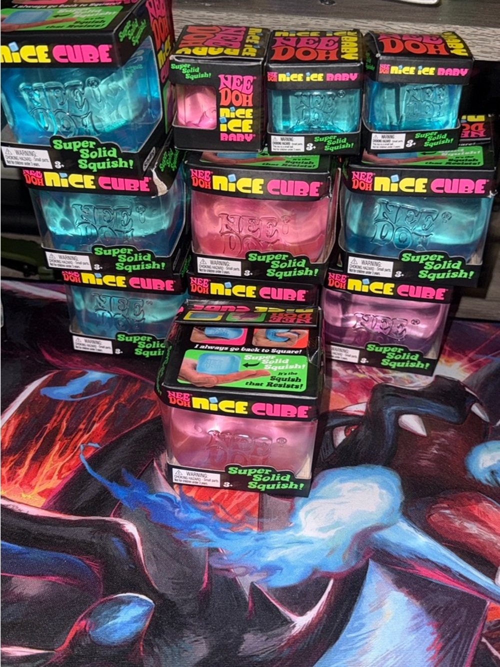Official Needoh Nice Ice Baby Super Solid Squish! BNIB
